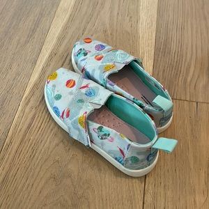 Toms Solar System Velcro Sides Size 11 Toddler Girl